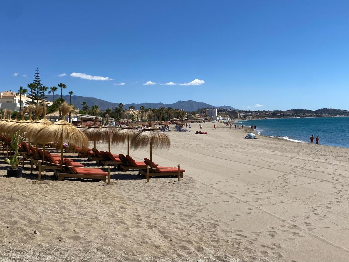 Independent Villa Beach House El Bosque La Cala De Mijas Bagian luar foto