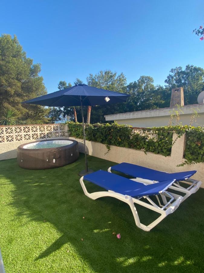 Independent Villa Beach House El Bosque La Cala De Mijas Bagian luar foto