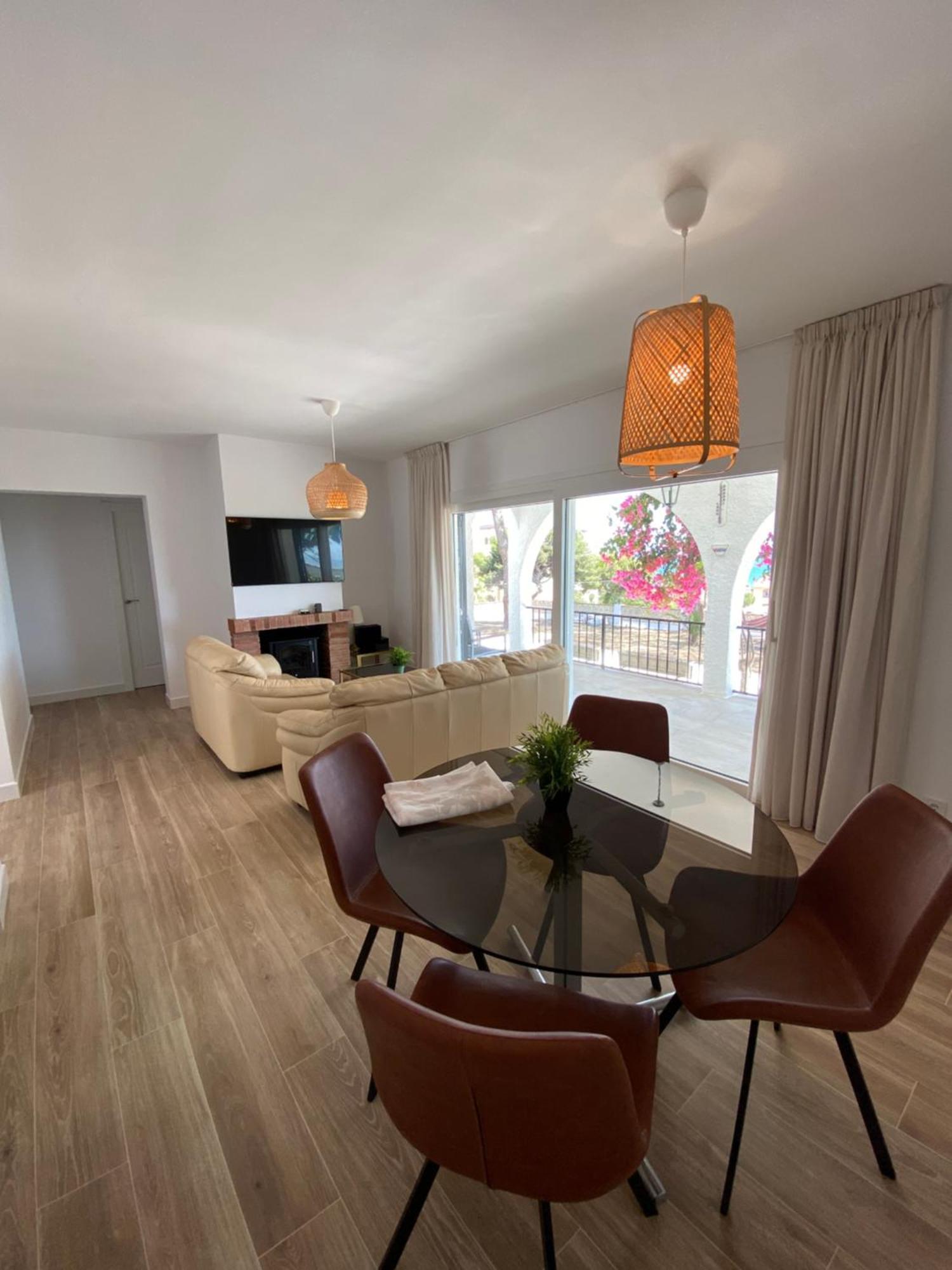 Independent Villa Beach House El Bosque La Cala De Mijas Bagian luar foto