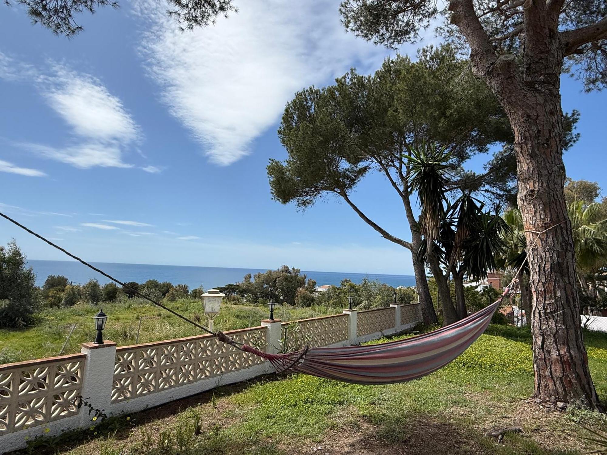 Independent Villa Beach House El Bosque La Cala De Mijas Bagian luar foto